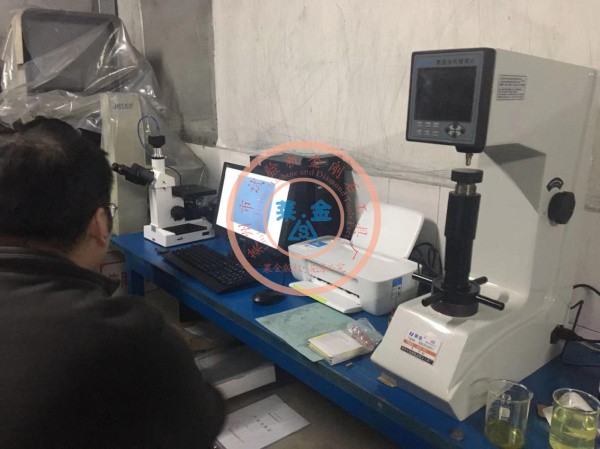數顯洛氏硬度計與金相圖像處理系統安裝調試完成并通過驗收